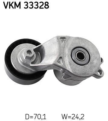 Rolo tensor da correia trapezoidal estriada SKF ref. VKM 33328